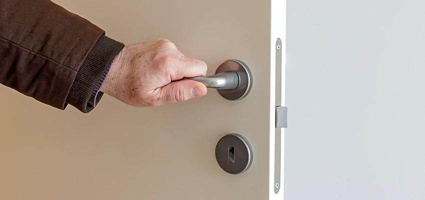 Restroom Locks Privacy Bolt Installation in Phelan, California